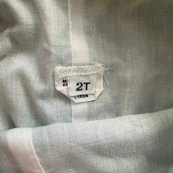 Vintage Romper Unisex 2T Green Teddy Bear Picnic Blanket Applique Sleeveless - Picture 4 of 5